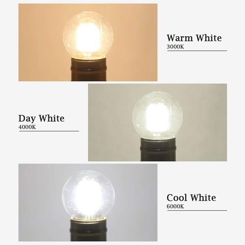 E27 5W SMD 2835 LED Leuchte Glühbirne Kugelbirnen Kaltweiß Warmweiß Kugelbirne - Bild 7 von 17
