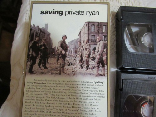 Saving Private Ryan Special Limited Edition Box Set 2 VHS - Imagen 4 de 4