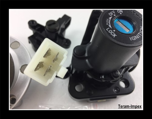 Kit Neiman Contacteur Clé Bouchon Serrure Selle pour Yamaha TDM 850 1991 à 1993 - Picture 2 of 5