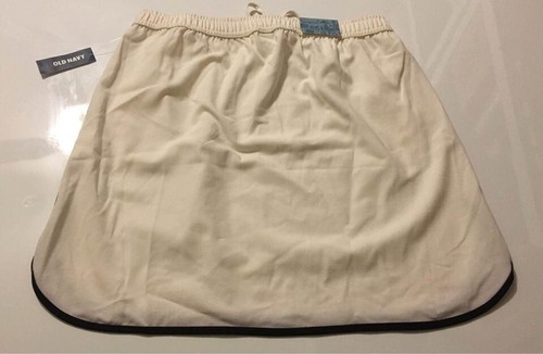 NUEVO SIN ETIQUETAS Antigua Falda Azul Marino Atlética Tenis Deportiva Golf Informal Blanca Para Mujer’s Talla Pequeña - Imagen 2 de 3