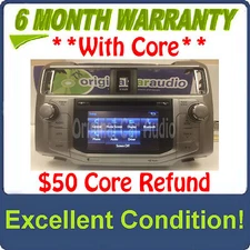 2014 - 2015 Toyota 4Runner OEM Touchscreen Bluetooth HD Radio Reciever P10544