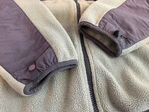 The North Face TNF Giacca Verde Uomo Taglia Large Full Zip Leggera Polartec - Foto 9 di 11