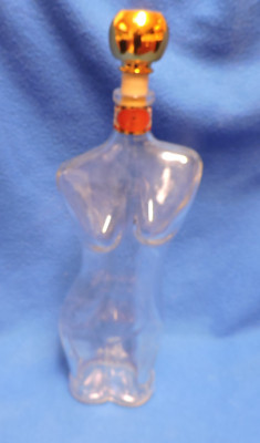 Rare Landy Cognac Empty Bottle Woman Shaped