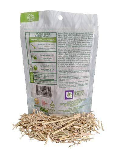 Nuestra Salud Hierba Luisa/Lemongrass 100% Natural Tea- 1.41 oz/ 40g. - Picture 2 of 2