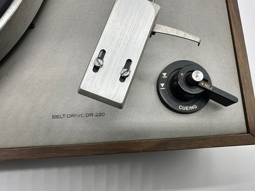 Vintage 70’s Audiophile PROJECT ONE DR-220 Turntable Tested Stanton E600 Stylus - Picture 7 of 24