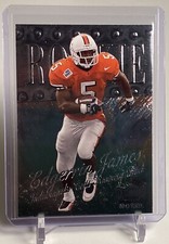 1999 Fleer Skybok Metal Edgerrin James Rookie RC Card #219 W/Top Loader 🔥