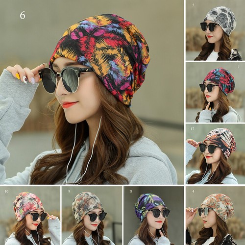 Womens Pile Pile Cap Breathable Turban Chemotherapy Confinement Cap Outdoor Cap` - Picture 3 of 50