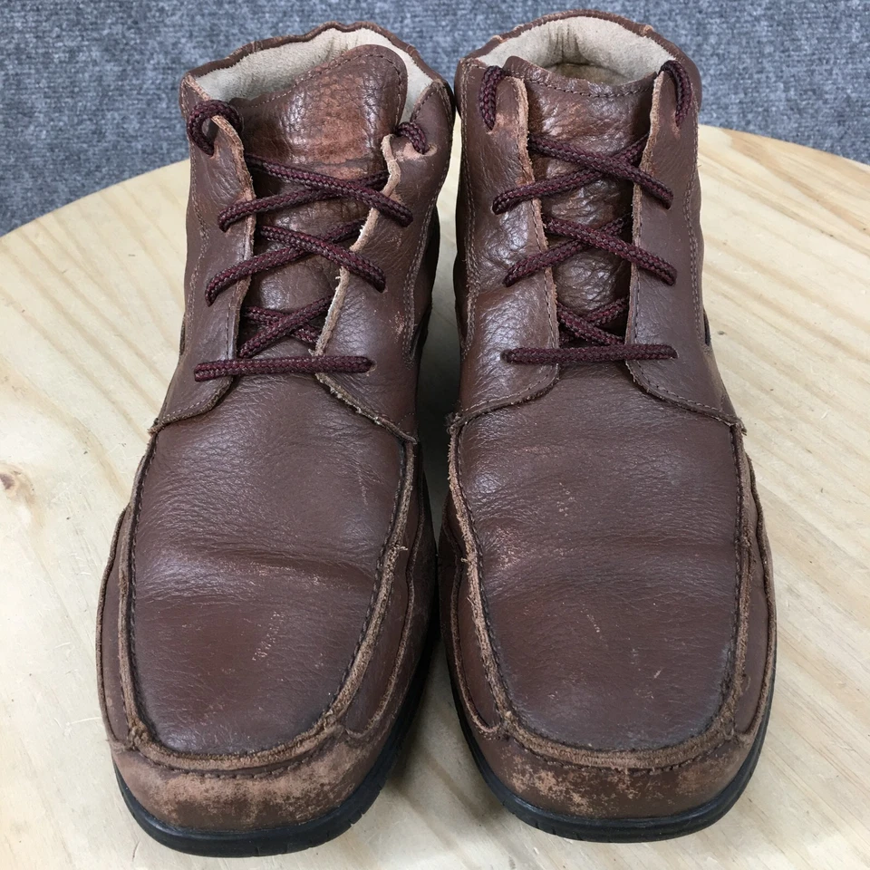 Botas Hush Puppies para Hombres 10 Stuart Knox Botines HMV10067-H00 Cuero Marrón Foto 4 de 4