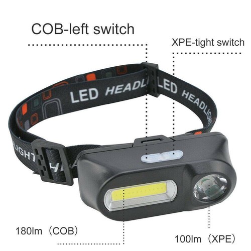 Helle 30000 lm wasserdichte Stirnlampe USB wiederaufladbare LED Stirnlampe Kopflampe - Bild 2 von 10