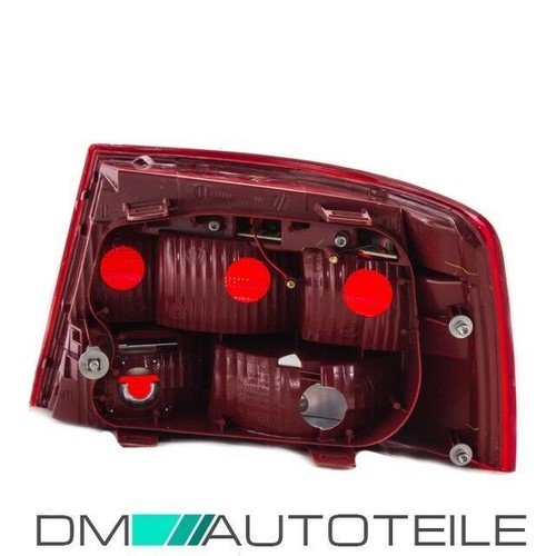 Audi A6 4F2 C6 LED Rückleuchten SET Rot Weiß Limousine 04-08 + LEDs + Birnen XXL - Bild 2 von 3