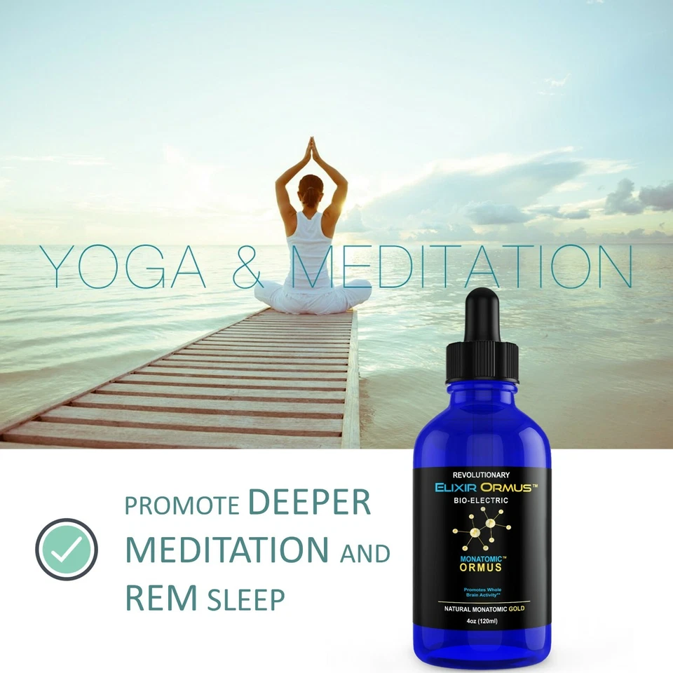 MONATOMIC GOLD ORMUS Maná ADN Reparación CONCIENCIA AUMENTADA SUEÑO LÚCIDO 4 oz Foto 2 de 4