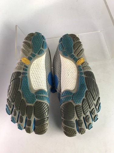 Zapatos para correr Vibram FiveFingers BIKILA para mujer gris/azul talla 37/6,5 EE. UU. - Imagen 3 de 11