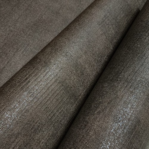 Distressed brown faux stained fabric textured plain contemporary wallpaper rolls - Picture 9 of 11