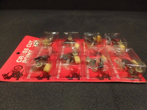 EIGHT 8 PACK CROSSCUT CROSS CUT POINT ADJUST GAP 616-800 - Picture 10 of 12
