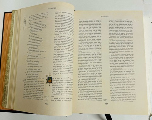 Easton Press The Holy Bible Illustrations from the Vatican Library Gilt Leather - Picture 14 of 18