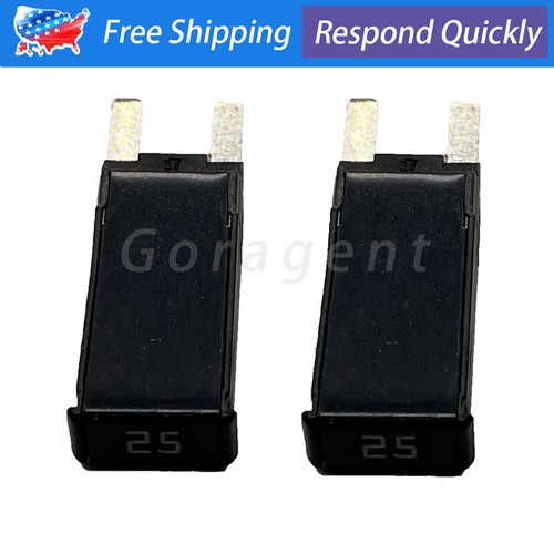 2PCS For BUSS 21225101 13521855 Automatic Power Relay Fuse 25A 2Pin