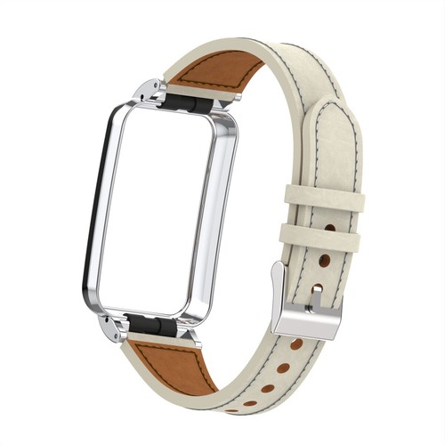 Leder Armband Uhrenarmband Für Xiaomi Mi Band 7 Pro Ersatzband+Metall Case 2IN 1 - Bild 42 von 45