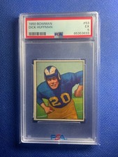 1950 Bowman Set-Break # 53 Dick Huffman PSA 5