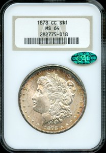 1878-CC-MORGAN-DOLLAR-NGC-GRADED-MS-64-amp-CAC-APPROVED-SUPER-ORIGINAL-EDGE-TONE