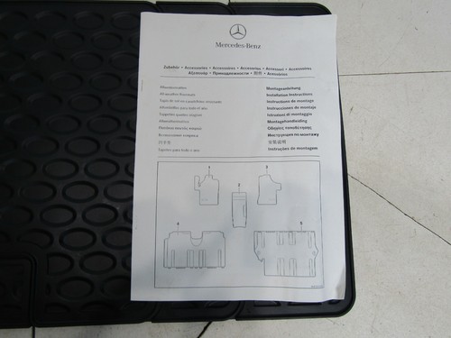 ALFOMBRILLA DE GOMA MERCEDES-BENZ CLASE V W639 1 PIEZA P/N: B66560550 REF B7E05 - Imagen 2 de 9