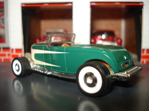 Ford Roadster 1932 edición limitada personalizada 1/64 caja de cerillas Hot Rod de la vieja escuela - Imagen 4 de 4