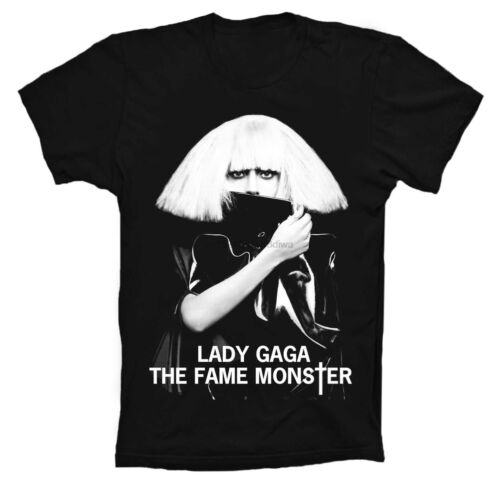 Lady Gaga The Fame Monster T-Shirt schwarz Tee alle Größen 3F260 - Bild 1 von 3