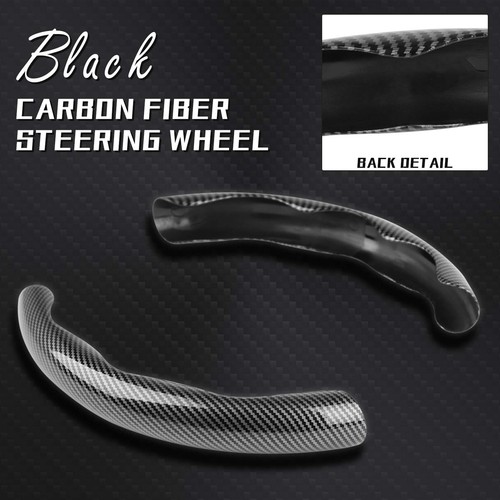 Cubierta antideslizante de cuero de fibra de carbono de 15" para Mercedes Benz AMG - Imagen 4 de 8