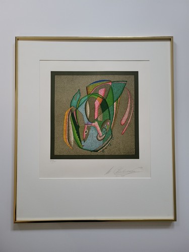 1980 Pencil signed Limited Ed 222/300 Litho on Arches Paper By MIHAIL CHEMIAKIN  - Picture 9 of 9