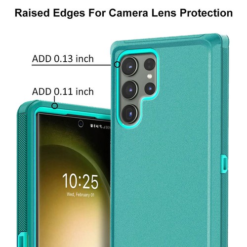 For Samsung Galaxy S24 Ultra S23 S22 S21+ S20 FE S9 Shockproof Case Hybrid Cover - Picture 73 of 81