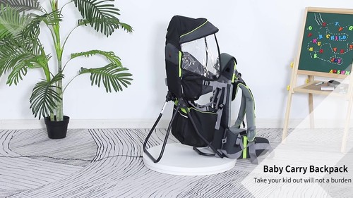 Mochila de senderismo para bebé HOMCOM, usada - Vídeo 1 de 1