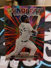 2022 Prizm #FL-15 Randy Arozarena /99 FEARLESS RED WAVE PRIZM