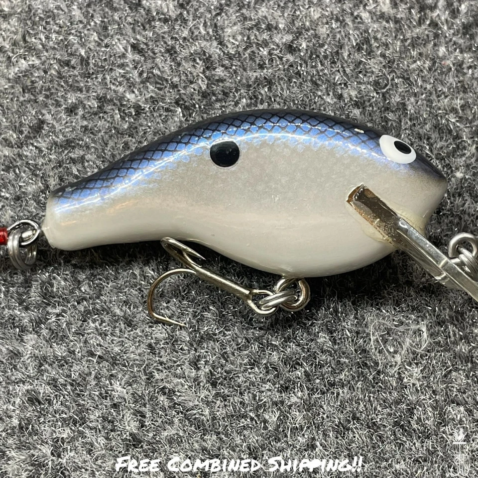 Davis Bait Co Fishco Rattling Crankbait Handmade Balsa Fishing Lure 2.5" - Image 3 of 4