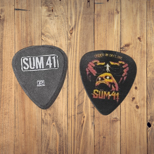 SUM41 本人使用 ピック Sum 41 Original Guitar Pick 2pcs Unused Limited Rare F/S | eBay