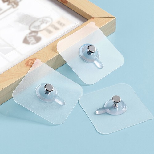 Lots Punch-Free Non-Marking Screw Sticker Frame Holder Rack Hanger Hoo K - Bild 5 von 14