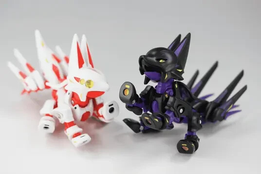 Animanets fox type 1BOX 2 pieces (box toy) Japan Toy 1223Y | eBay