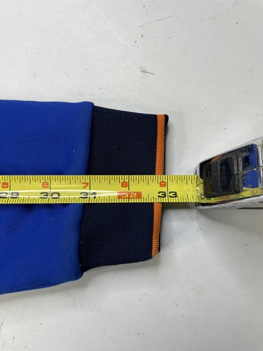 Bunker Mentality Golf Jacket Full Zip Padded Mens Medium Blue Orange - Picture 8 of 11