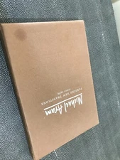 MICHAEL ARAM SILVER NEW & USED SWISS CHEESE BOARD & KNIFE