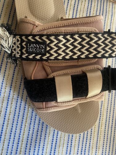 Lanvin SUICOKE X LANVIN SANDALS WOMEN Pink Size 8 - Picture 21 of 22