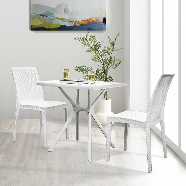 Small Modern Dining Set 3 Pc Breakfast Bar Dinette Table Chairs Pc Breakfast Bar Dinette Table Chairs