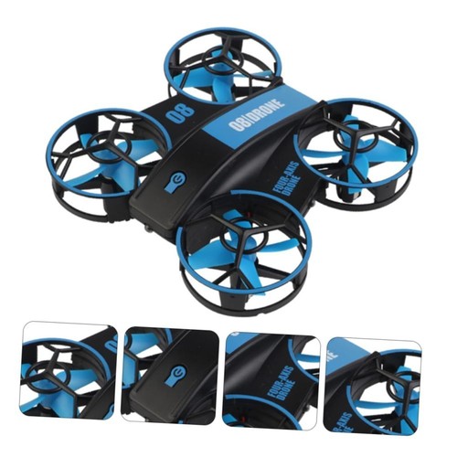 UFO LED RC Cuadricóptero Drone 360° Cuadricóptero para Niños Principiante Regalo - Imagen 7 de 9