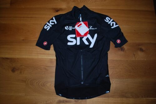GENUINE MEN´S CASTELLI GORE ´TEAM SKY´ PERFETTO CYCLING JERSEY (LARGE) - BNWT