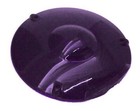 Lens Replacement for Combination Light 4” Round Purple Plastic 3 Screws GG#80308