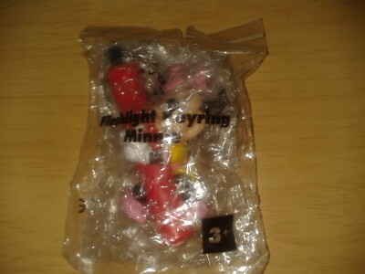 Vintage Avon Disney Minnie Mouse Schlüsselanhänger Taschenlampe. Ungeöffnet. Unbekannt ob funktioniert (D23c2