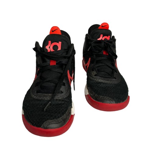 Nike KD Trey 5 IX Kevin Durant Sneakers Shoes Boys Black Red Size 7.5 - Picture 4 of 12