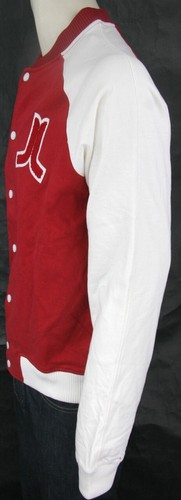 WeSC   Raglan Baseball Jacket Balker Candy Apple  WESC - Picture 5 of 6