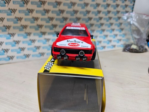 SCALEXTRIC EXIN VINTAGE 1980's 4070 AUDI QUATTRO 4WD EXCELLENT SERVICED & BOXED - Picture 3 of 6