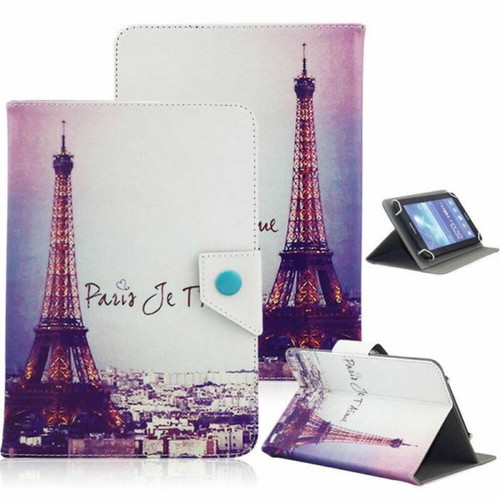 For Apple iPad 10.2" 2 3 4 5 Universal Printing Leather Stand Case Folio Cover - Picture 53 of 55