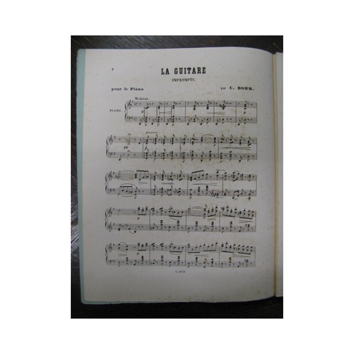 Bohm Ch. La Guitarra para Piano Incendio - Imagen 3 de 3