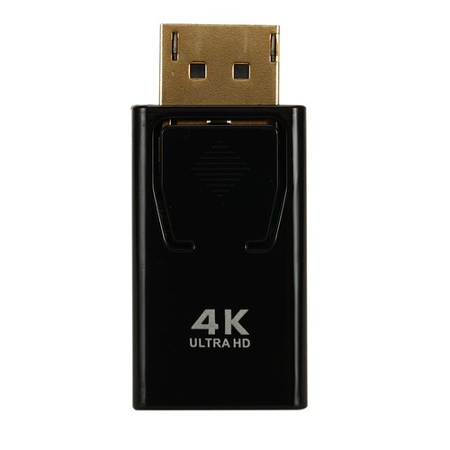 DisplayPort DP auf zu HDMI Adapter Konverter 4K Ultra HD 1080p Audioübertragung - Bild 5 von 6