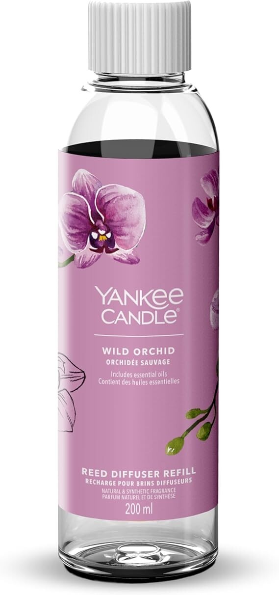 Yankee Candle Signature 200ml Reed Diffuser Refill - WILD ORCHID